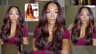 $32 Outre Melted Hairline Synthetic Lace Front Wig - Kamiyah | Ft Samsbeauty #Outre #Kamiyah #Wig