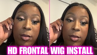 Hd Frontal Wig Install For Beginners Ft. Amazon Ocgk Hair
