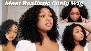 Omg, Everyone Thought This Was My Hair! The Most Realistic Curly Ready-To-Wear Wig! Wiggins Hair