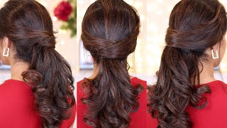 Hairstyle For A Date Night | Hairstyle For Girls Office, College, Prom, Work, Casual| Femirelle
