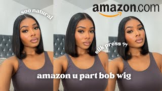 Amazon U Part Bob Wig... So Natural Looking!!