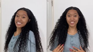 Install The Best Quality Deep Wave Wig With Me By Ashimary