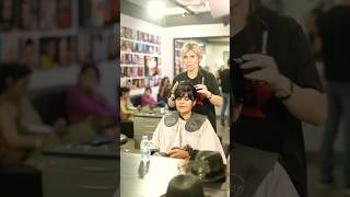 How To Cut Bangs Korean Style | Bangs Haircut #Shorts #Youtubeshorts