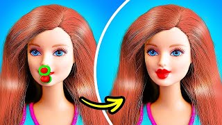 A Doll Beauty & Fashion Makeover | New Awesome Hairstyle For Doll With Hacks From Tiktok By Teenvee