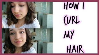 How I Curl My Short Hair (With A Hair Straightener!)