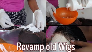 How To Make A Old Wig Look New | Bleaching Knots, Plucking, Styling | Coley Ming