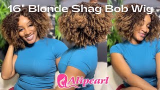 Effortless Install* Low To $125 Shag Wig Trying & Review |  Alipearl Hair | Tanaania