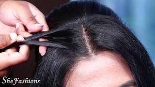 Top 3 Cute Hairstyle For Open Hair | Long Hair Girls | Most Beautiful In Open Hair | Easy Hairstyle