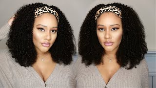 Trying Out A Curly Headband Wig  | Luvme Hair | Too Good To Be True?