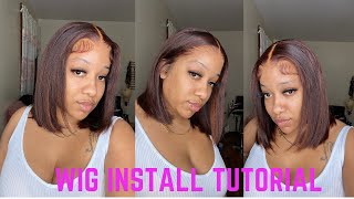 Beginner Friendly Wig Install|Prettymizzc