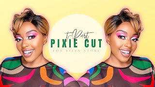 T-Part Human Hair Pixie Ft. Forfeels Store On #Amazon.Com | #Kyreviews