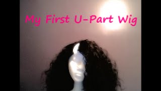 My First U-Part Wig! (Side Part)