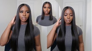 How I Added Light Yaki Clip-In Extensions On My Fine Thin Relaxed Hair Ft Curls Queen