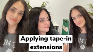 Trying Tape-In Extensions For The First Time: Goo Goo Hair Extensions | 2023 |