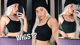 Trying Out Affordable Shein Wig | First Impression And Review  *Platinum Blonde Hair On Indian Skin*
