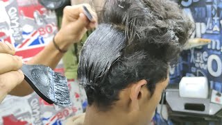 Full Curly To Straight Hair Transformation | Hair Keratin | Hair Smoothing | 2023 Hair Look