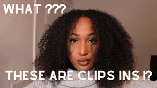 Yes These Are Clip Ins!  ! Better Length Kinky Curly Clip Ins