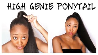 High Genie Ponytail || Lato_Kort || South African Youtuber