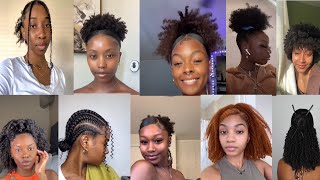 2022~ Cute Natural Hairstyles For Back To School  -Part 2
