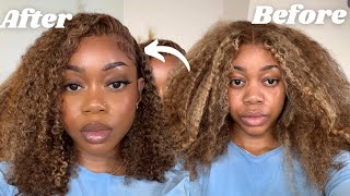 How To Change Parts And Restyle A Curly Wig Ft Beauty Forever Hair