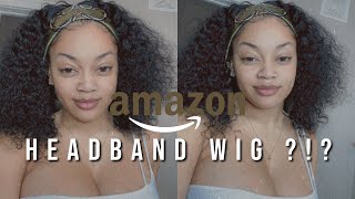 Easy & Affordable Amazon Headband Wig Install | Ft. Neflyonwigs