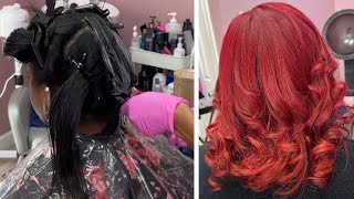 First Hair Color Ever | Red Hair Color | Cassandra Olivia