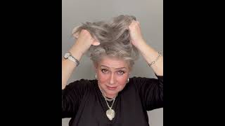 Grey Hair? Don'T Care! | Grey Hair Topper