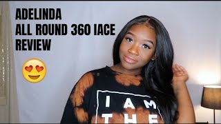 Human Hair Blend 360 All Round Lace Adelinda Wig Review! | Samsbeauty