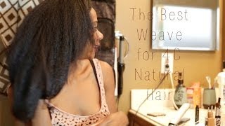 Best Weave For 4C Natural Hair & My Boheyme Brazilian U-Part Wig