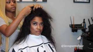 360 Lace Frontal Installed Step By Step!! [Aprillacewigs]