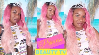 Barbie Vibes!! Zury Sis Synthetic 360 Lace Free Part Wig - 360 Lace H Jalyn