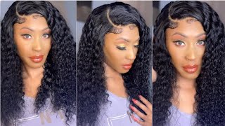 Deep Wave 4X4 Lace Closure Wig 20 Inches Ft. Dola Hair | Its Jasmine Nichole