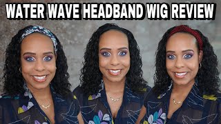 Amazon Human Hair Water Wave Headband Wig Ft Donmily Hair | Jackienaturals