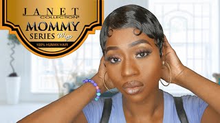 Janet Collection Human Hair Mommy Wig