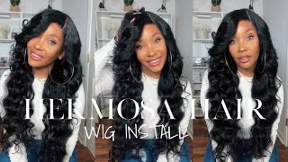 Easy 5X5 Hd Closure Wig Install| 28 Inches  Ft. Hermosa Hair