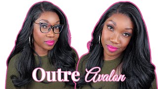  Dream Texture Yaki Synthetic Wig | Outre  Deluxe Avalon 26 Wig | Kamiyah Side Part Wig Dupe?