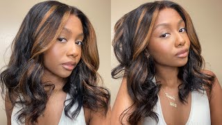 The Perfect Closure Highlight Bob Wig For Fall  | Ft. Luvme Hair