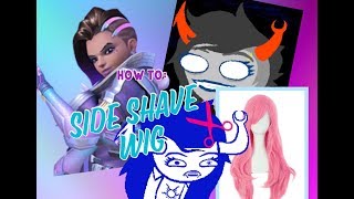 Making And Wearing A Side Shave Wig (Part 1)
