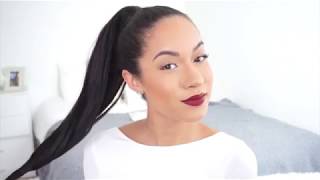 How To: Long Ponytail On Short Hair | All In One |