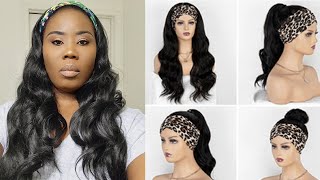 Affordable Amazon Headband Wig.| No Lace! No Glue! No Gel! Felicity