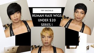 Under $20 Affordable Human Hair Wigs Episode 1|Everyday, Quick And Easy Wigs!