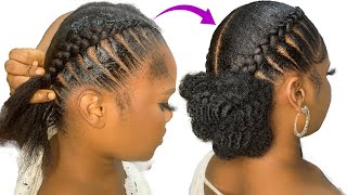 Diy: Quick Natural Hairstyle In 10 Minutes
