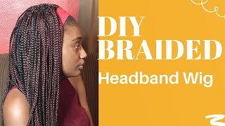 Diy Braided Headband Wig||Never Be Afraid To Try Something New||Practice And You'Ll Become Bett
