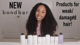 New Bondbar Products! Line Extended !  Repair Weak/Damaged Hair | Biancareneetoday