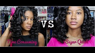 2 Flexi Rod Sets--1 Video--Ft. Motions| Relaxed Hair