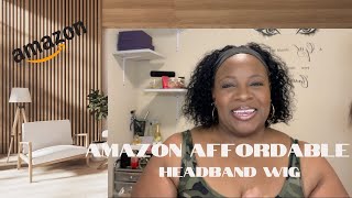 Amazon Human Hair Wig Under $50 | Headband Wig You Need!