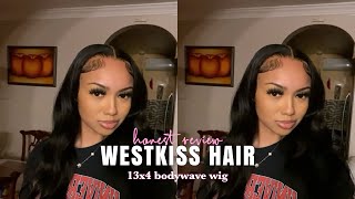 My Honest Opinion On Westkiss Hair !! 13X4 Bodywave Wig Review