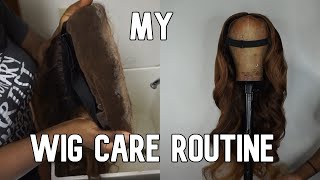 How To Wash And Maintain Your Lace Frontal/Closure Wigs | Gbemi Abiola