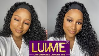 The Most Beautiful & Affordable Curly Headband Wig | Ft Luvmehair | South African Youtuber