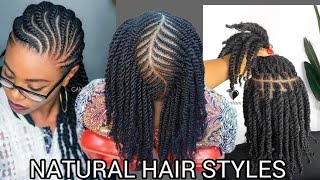 Top Natural Hair Styling Compilation 2023 | Natural Hair Braiding Styles #Hairstyle #Braids